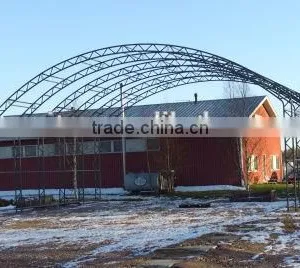 Hoticultural Fabric Building, Commercial Warehouse Storage Tent , Airplane Hangar thumbnail-3