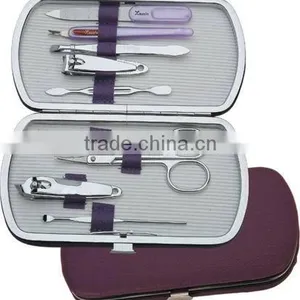 Professional 9pc Manicure Pedicure Tools Set With Earwax Tool thumbnail-1