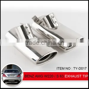 Automobile Exhaust Tip for Ben z S63 W220 thumbnail-2