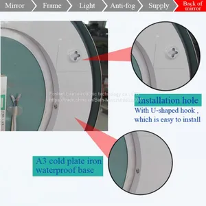 LIXIN LED MIRROR WITH CE UL NOM CERTIFICATE thumbnail-5