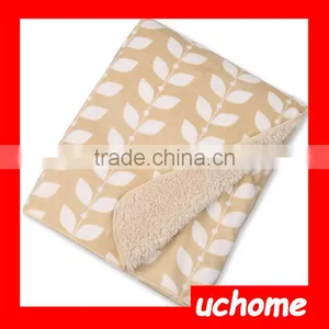 UCHOME China Manufacturer, Double Layer Muslin Swaddle Blanket, Super Soft Textile Plush Baby Blanket Wholesales. thumbnail-1