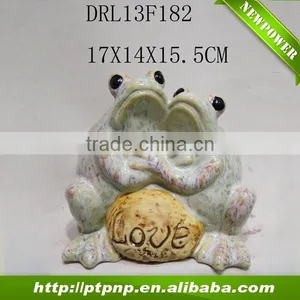 Home Decorative White Hand Painted Art Ceramic thumbnail-1