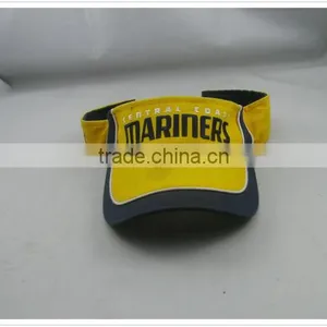 2013 High Quality Sun Visor Cap With Embroidery Logo Made in Guangdong thumbnail-1