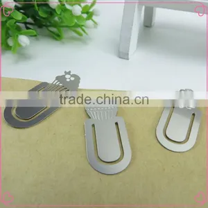 Animal Owl Shaped Paper Clips Metal Bookmarks thumbnail-6