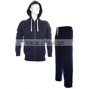 MENS Full Zip Brushed Warm Fleece Tracksuit Mens ,men's Sports Fleece Tracksuit thumbnail-4