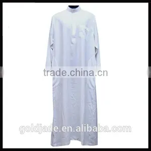 Newest Islamic Clothing, Muslim Wear Arabian Robes ,Saudi Arab Style Thobe for Men thumbnail-1