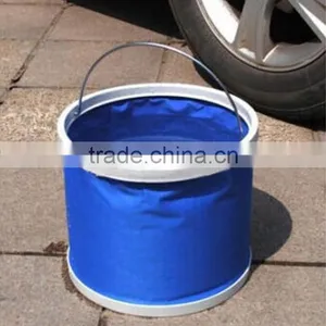 OEM Portable Foldaway Bucket 9L Folding Bucket Folding Water Bucket thumbnail-5