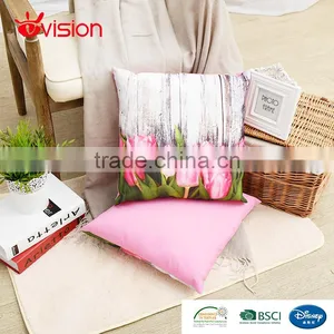 Digital Print Cushions With Filling,tulip Design Cushion,home Decor thumbnail-1