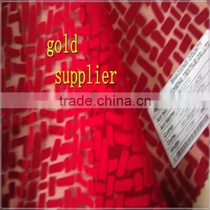 Guipure Lace Fabric New Arts Burn Out Mesh Lace Fabric thumbnail-4