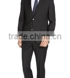 Black Wool 'Grand Central' 2-Button Suit(SHT1154) thumbnail-1
