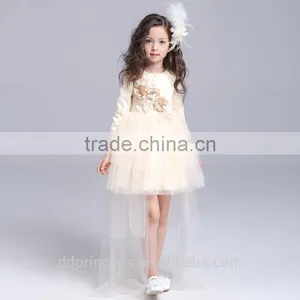 Fancy Dress Competition Children Baby Girl Frock Fancy Smoking Dress for Kids thumbnail-2