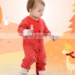 Latets Toddler Infant Baby One Piece Winter Knitted Playsuit Romper thumbnail-1