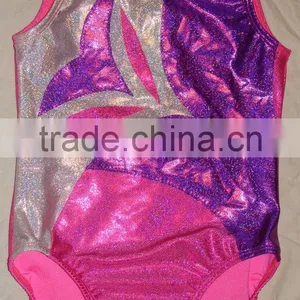 Gymnastics Cute Leotards Child's in Pink, Purple and White Twinkle thumbnail-1