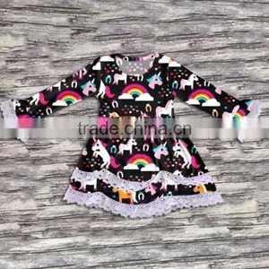 Hot Winter Girls Dresses Short Sleeve Fashion Dress Delicate Child Clothes thumbnail-2