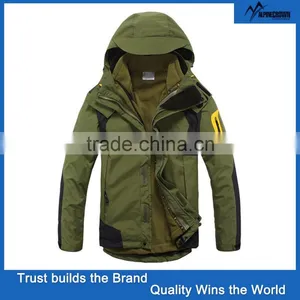 2017 Hot Sales Men Hooded Outdoor Hiking Jackets thumbnail-1