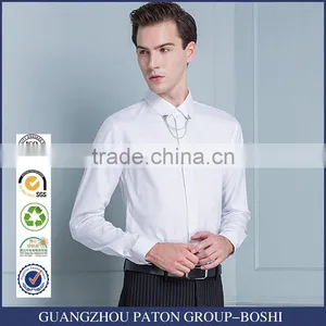 Stylish Formal White Color Long Sleeve Stylish Shirts For Men thumbnail-1