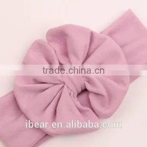 Dupioni Silk Baby Headband Kids Hair Accessories With Lace Rhinestone thumbnail-6