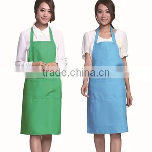 Colorful Fashion Custom Cheap Price Kitchen Linen Apron With Embroidery Logo thumbnail-4
