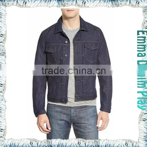 Denim Jacket Legend Slim Fit Light Wash in Black for Men thumbnail-1