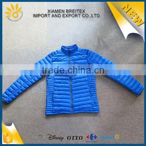 Top Sale Custom Waterproof Winter Light Weight Shiny Down Jacket thumbnail-2