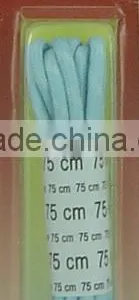 Blue Fluent Cotton Type Round Fluorescene Shoe Lace thumbnail-1