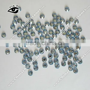 Hotsale Flat Back Crystal Beads Non Hotfix Glass Rhinestone for Dress Ss16 lt Sapphire thumbnail-1