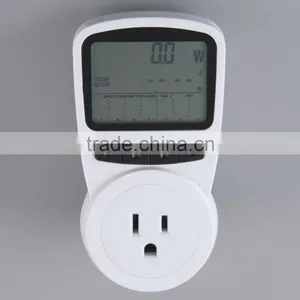TS-1500 Electronic Energy Meter LCD Energy Monitor Plug-in Electricity Meter for US Plug Monitor thumbnail-4