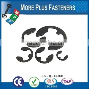 Made In Taiwan Metric Spindle Spring Steel Brass Metric E Clip thumbnail-2