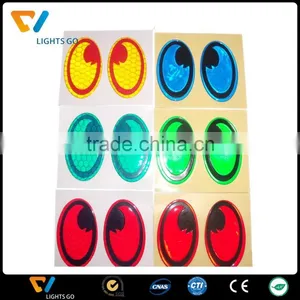 Colorful Fashionable 5d Home Decor PVC Wall / Truck Car Decoration Reflective Sticker thumbnail-2