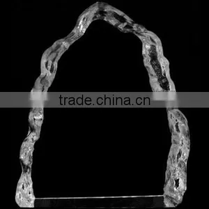 Wholesale Blank Crystal Iceberg Award /trophy For Souvenirs Office Decoration JKC-0118 thumbnail-1