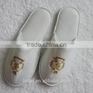 Hotel Slippers With Embroidery Logo thumbnail-1