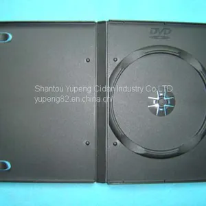 14mm DVD Case Dvd Box Dvd Cover Single Rectange Black Good Quality in Cheap Price thumbnail-3