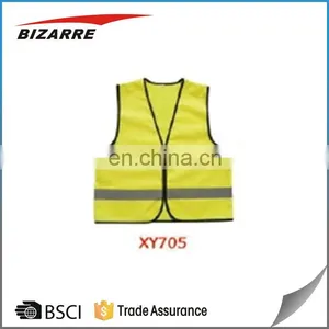 Customized Road Safety Vest Reflective Vest Fluorescence Yellow Vest thumbnail-1