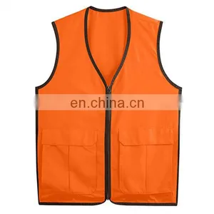 100%Polyester Reflective Safety Waistcoat thumbnail-2