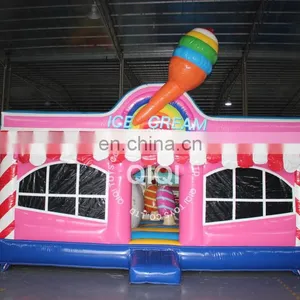 Inflatable Playground Outdoor in 0.55mm PVC Tarpaulin thumbnail-1