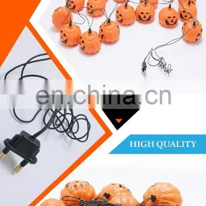 Halloween Decorative Pumpkin Led String Light up Toys With 16pcs thumbnail-2
