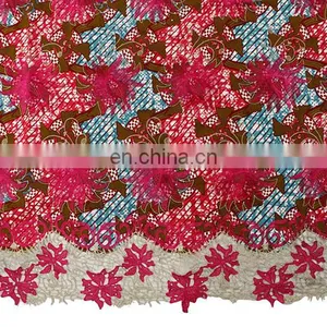2016 Most Pupular Wax With Guipure Fabric for Women thumbnail-2