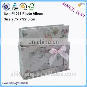 Fancy Colorful Wholesale Family Photo Album,wedding Photo Album With Photo Frame Box thumbnail-4