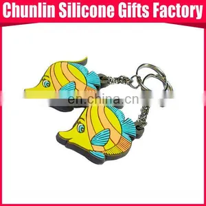 Soft PVC Keychain With Double Sides thumbnail-1