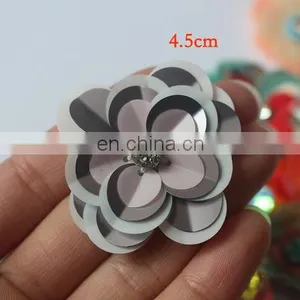 New Look 3D Sequin Flower Patch for Clothing and Shoes thumbnail-4
