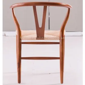 Solid Wood Western Hotel Restaurant Cafe Club Leisure Chair thumbnail-3