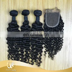 Top Selling Beautiful Malaysian Hair Weave Bundles Kinky Curl Afro Wave thumbnail-2