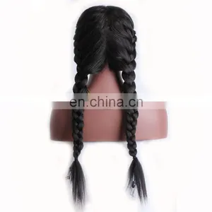 100%Human Hair Material and Brazilian Hair Human Hair Type Natural Looking 8a Grade Virgin Brazilian Full Lace Wig thumbnail-3