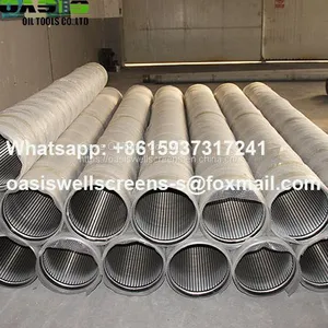 Stainless Steel AISI304L Wire Wrapped Screens for Water Well Drilling thumbnail-1