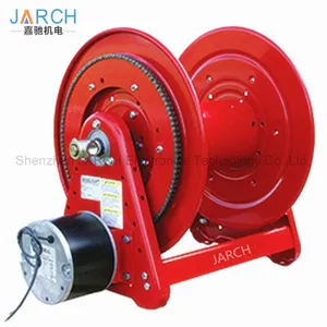 Heavy Duty 115 V AC Motor Driven 100 Ft. Hose Reel,Steel / Customized Stainless Steel Water Cable Reels thumbnail-1