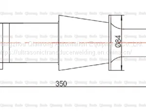 2600w High Power 15Khz Ultrasonic Transducer With Booster With PZT4 Ceramics thumbnail-2