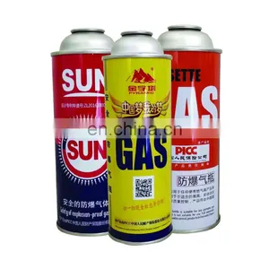 Straight and Round Shape Portable Butane Gas Cartridge Made in China thumbnail-6