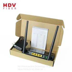 Both GPON And EPON XPON WIFI ONU 1GE+3FE+Pots Family Gateway With 2 Antennas thumbnail-4