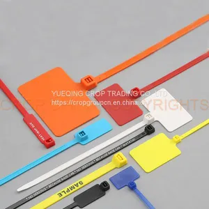 Plastic Special Marker Tag Cable Tie With Labels thumbnail-1