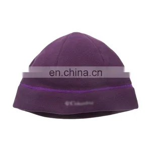 Cheap Price Unisex Embroidery Print Logo Winter Polar Fleece Custom Logo Mens Beanie thumbnail-6